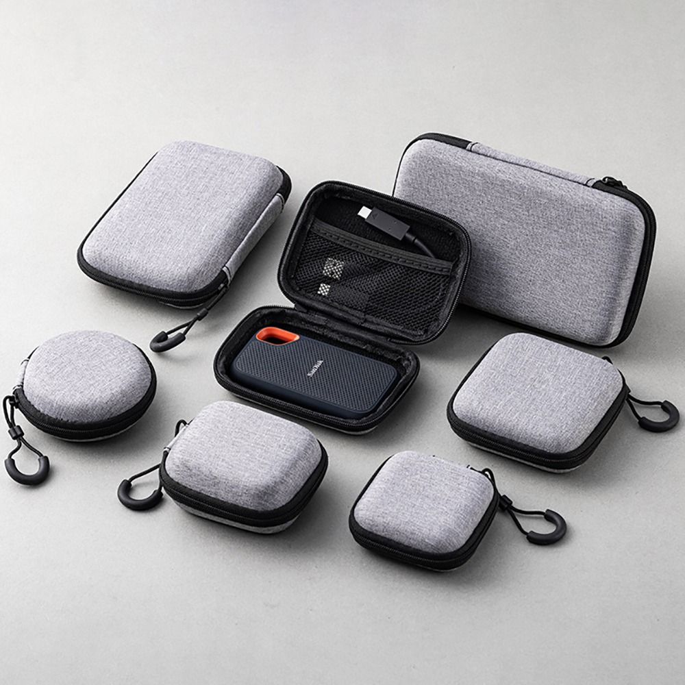 Phone Accessories And Cases - 1Pcs Earphone/Phone/Charging Cable EVA Storage Bag