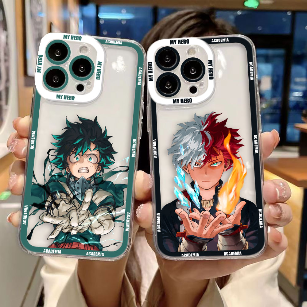 Phone Accessories Logo - My Hero A-Academia Izuku Cover Clear