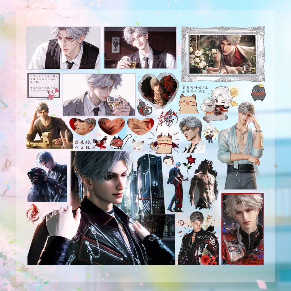 Phone Accessories Diy - 1pcs Cartoon Anime Love and Deepspace