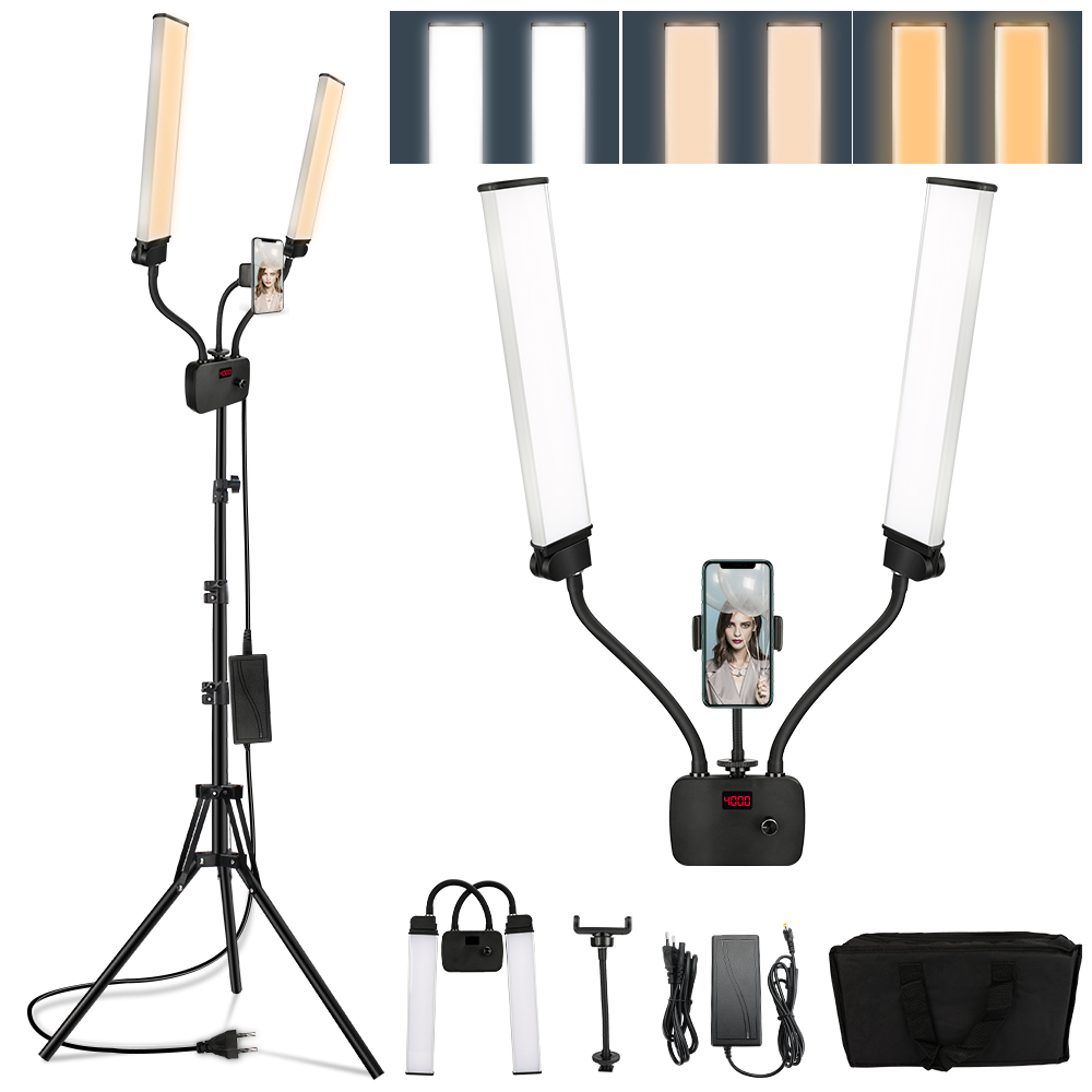 Led Strip Selfie - Double Arms LED Fill Photo Studio