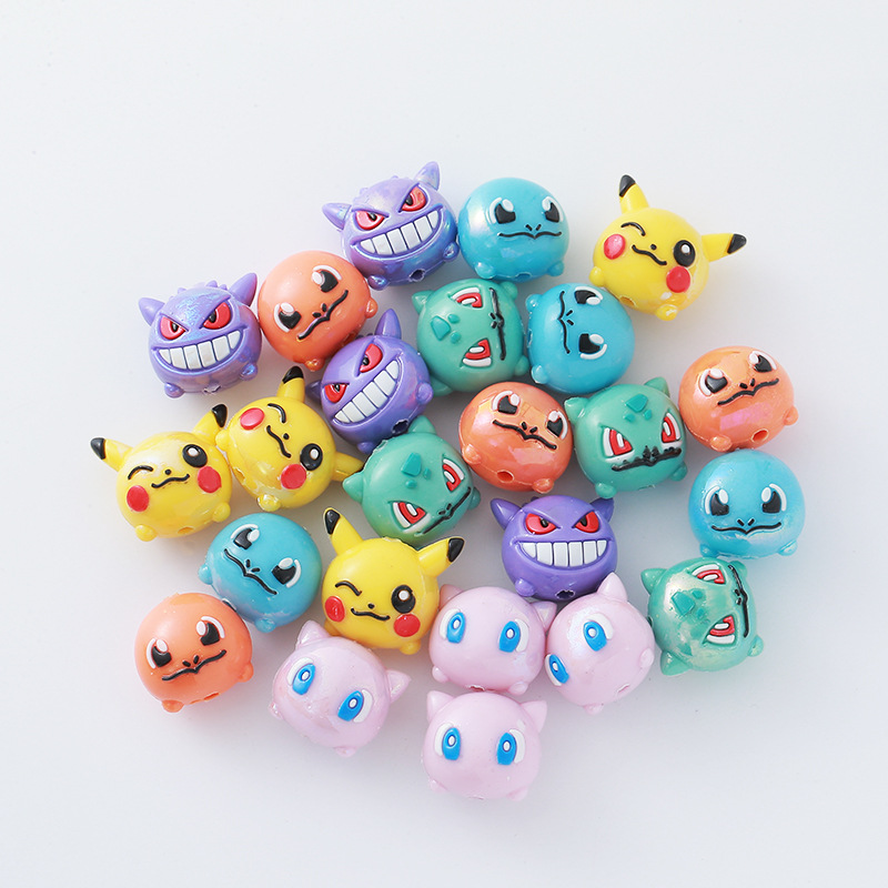 12pcs Pokémon Bead DIY Mobile  - Phone Accessories Diy 评论和价格