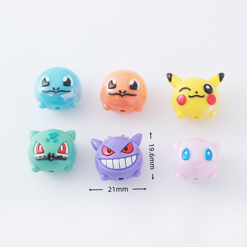 12pcs Pokémon Bead DIY Mobile  - Phone Accessories Diy 评论和价格