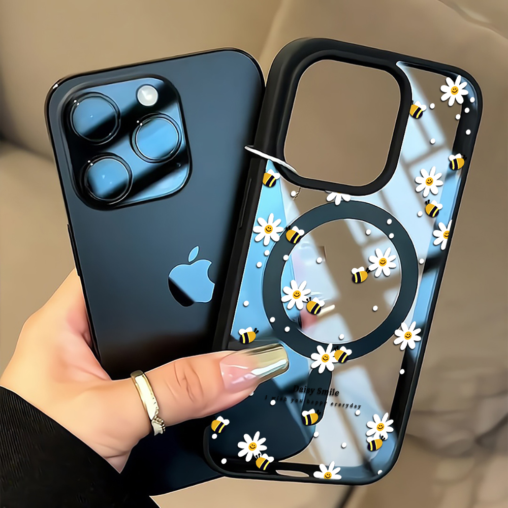 Fresh Daisy Bee Phone Case For - Magnetic Phone Case 评论和价格
