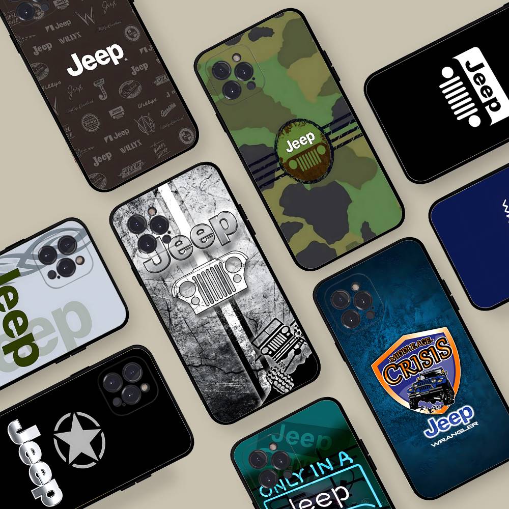 J-Jeep Logo Phone Case For IPh - Phone Accessories Logo 评论和价格
