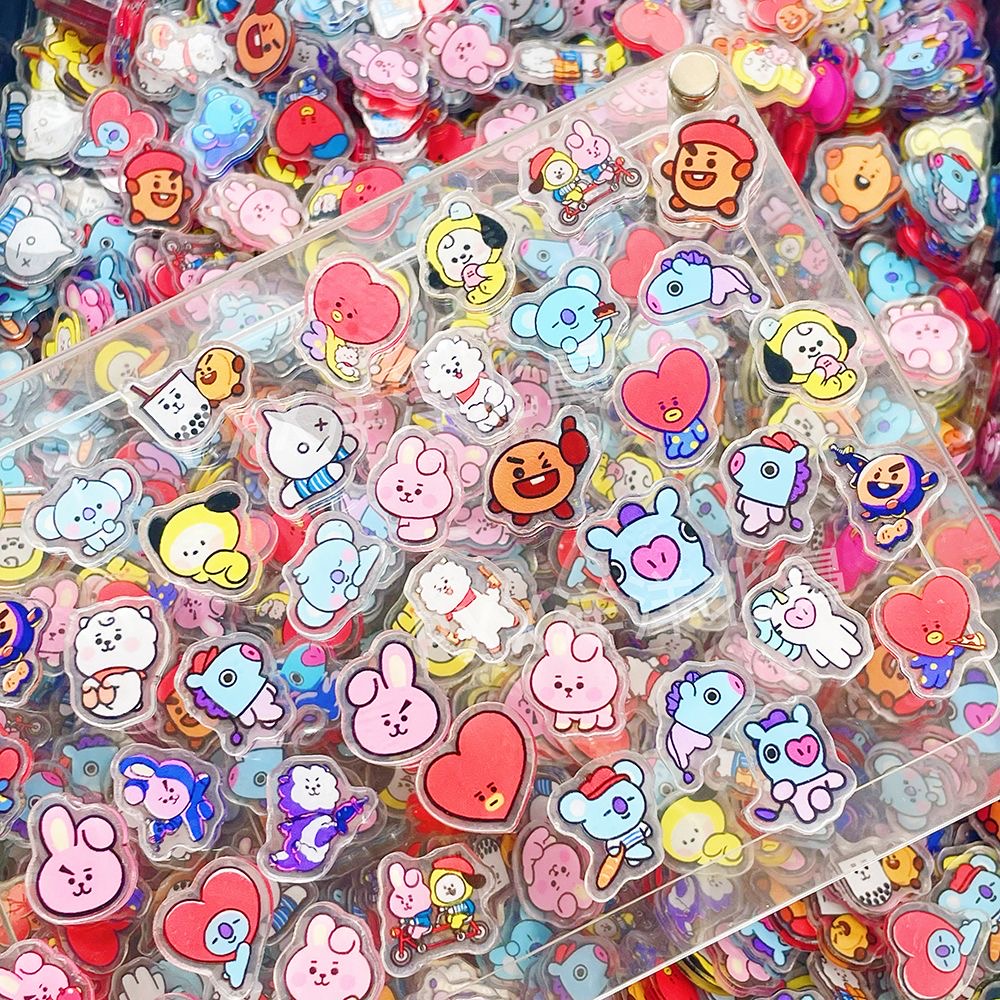 BT21 acrylic sheet DIY phone c - Phone Accessories Diy 评论和价格