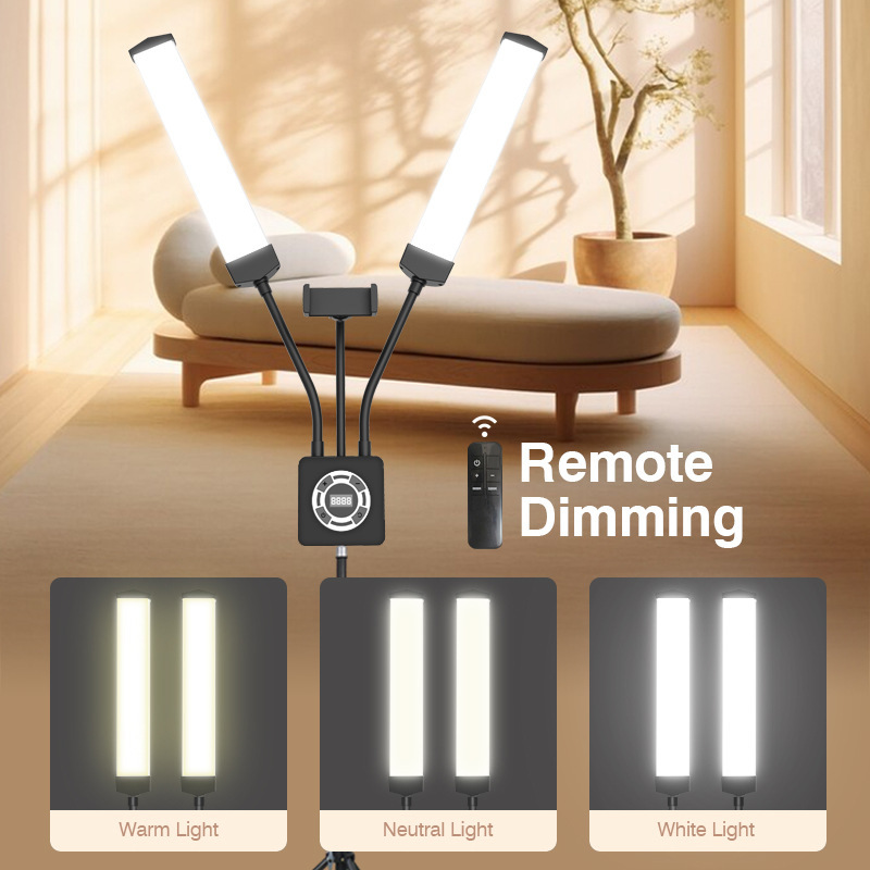 50W Double Arms LED Fill Light - Led Strip Selfie 评论和价格