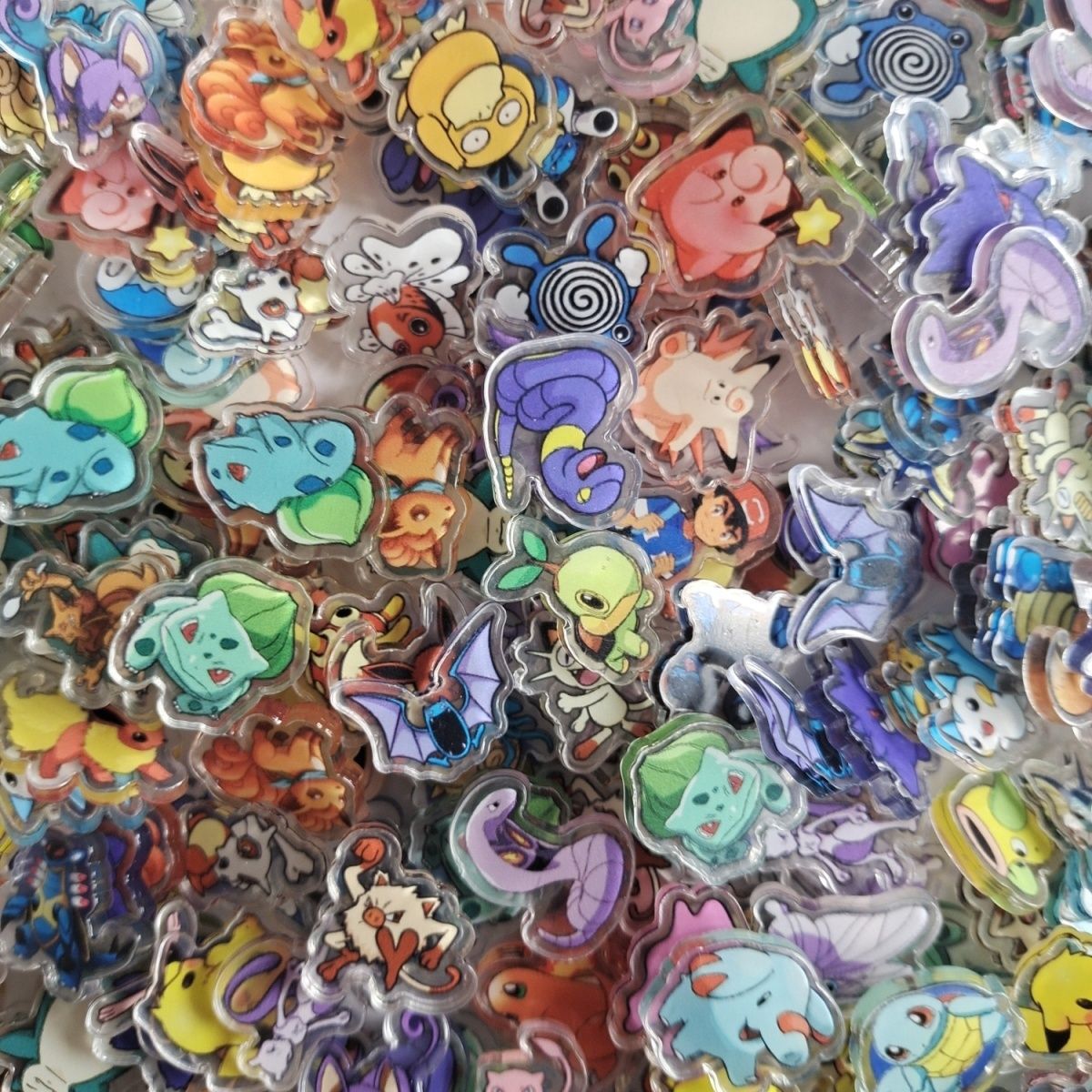 50PCS 3 Types Pocket Monsters  - Phone Accessories Types 评论和价格