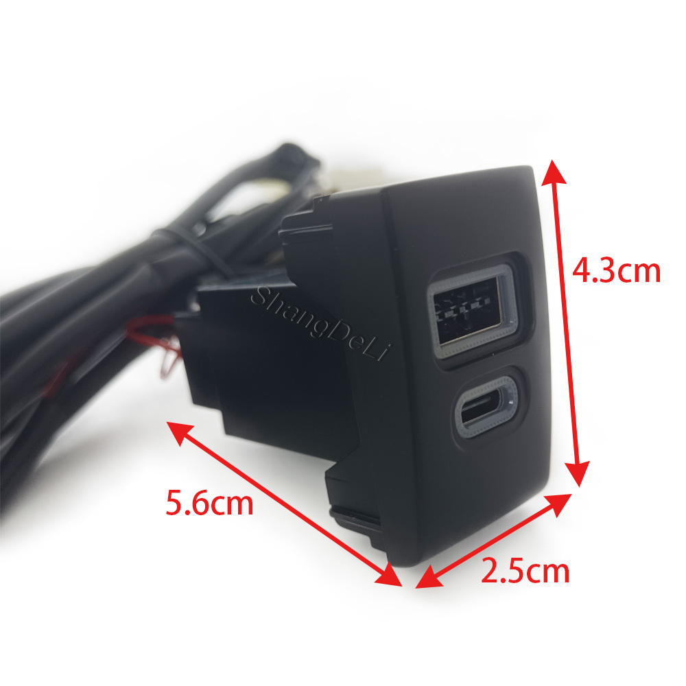 1PC Car Charger Socket QC3.0 D - Phone Accessories Types 评论和价格