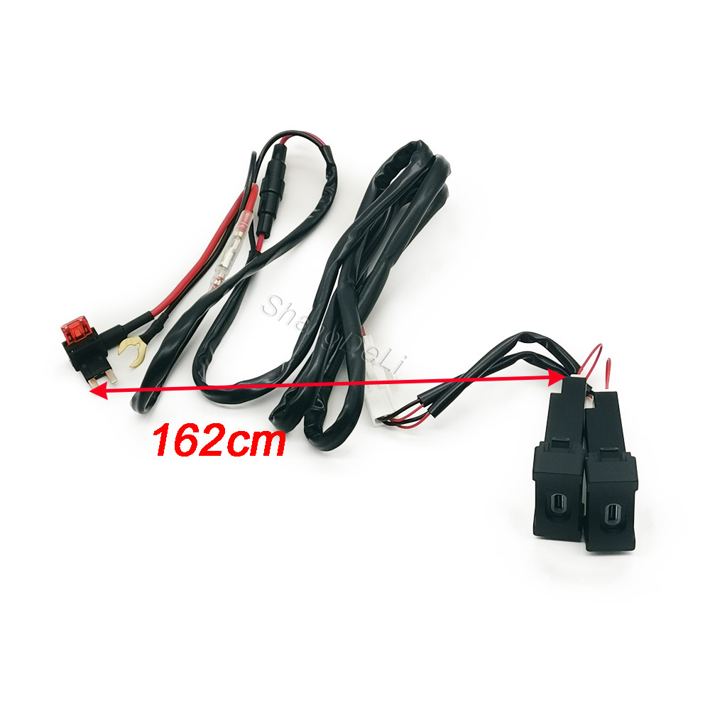 1PC Car Dual Type C PD Chargin - Phone Accessories Types 评论和价格