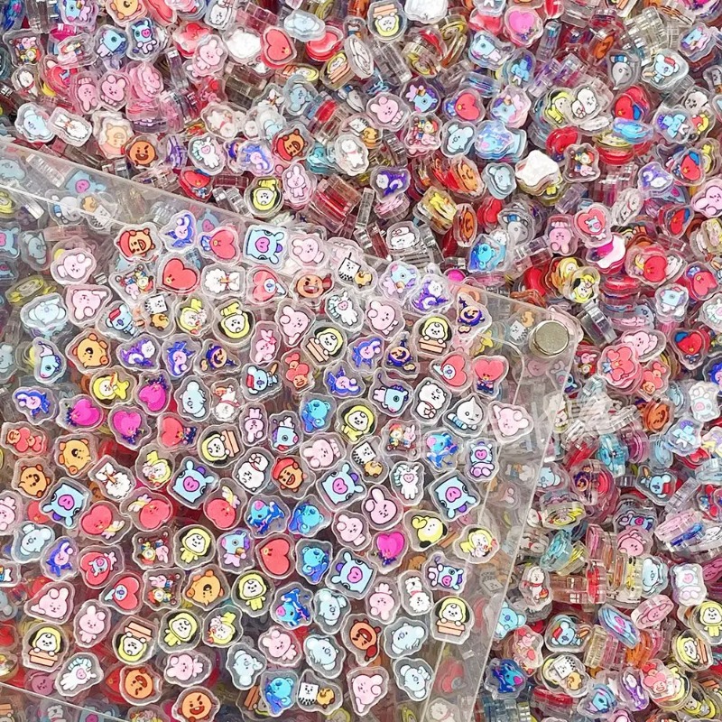 100 Mini BT21 Acrylic Plate DI - Phone Accessories Diy 评论和价格