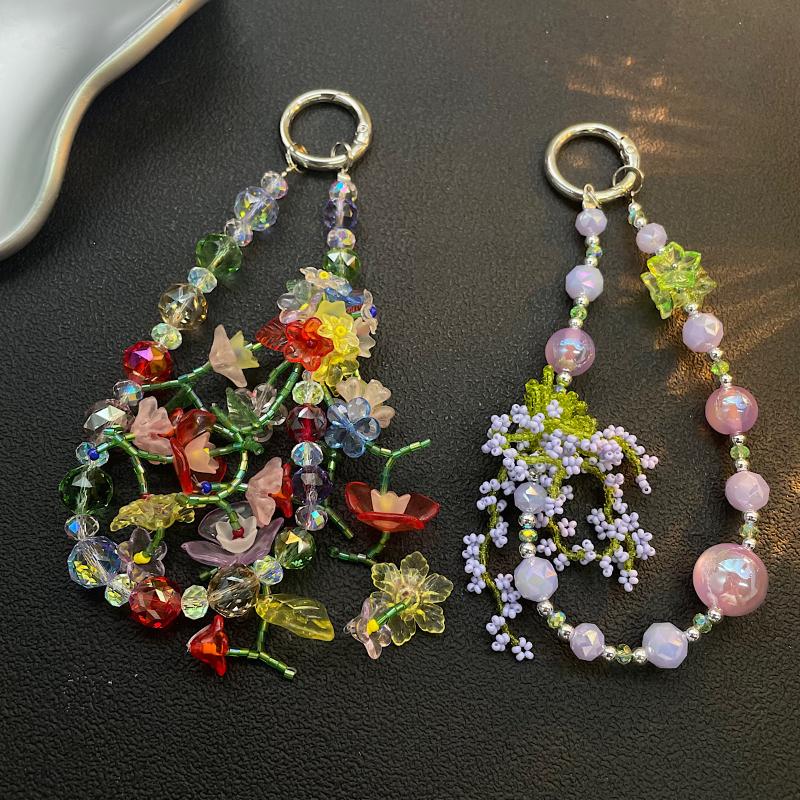 【C】Summer Colorful Beaded Phon - Phone Accessories Types 评论和价格