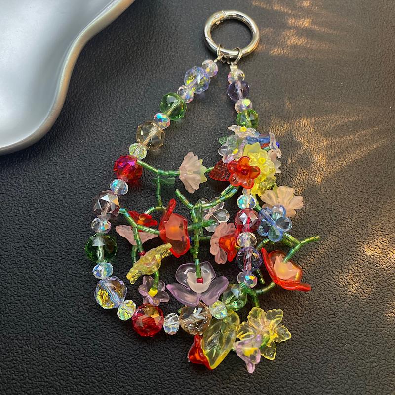 【C】Summer Colorful Beaded Phon - Phone Accessories Types 评论和价格