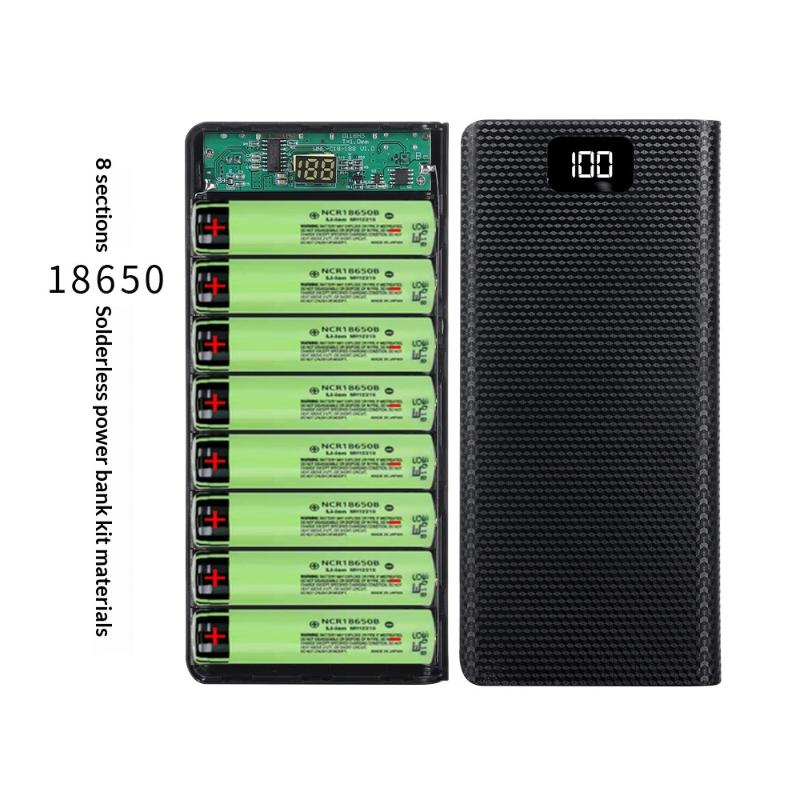 DIY 8*18650 Battery Power Bank - Phone Accessories Types 评论和价格