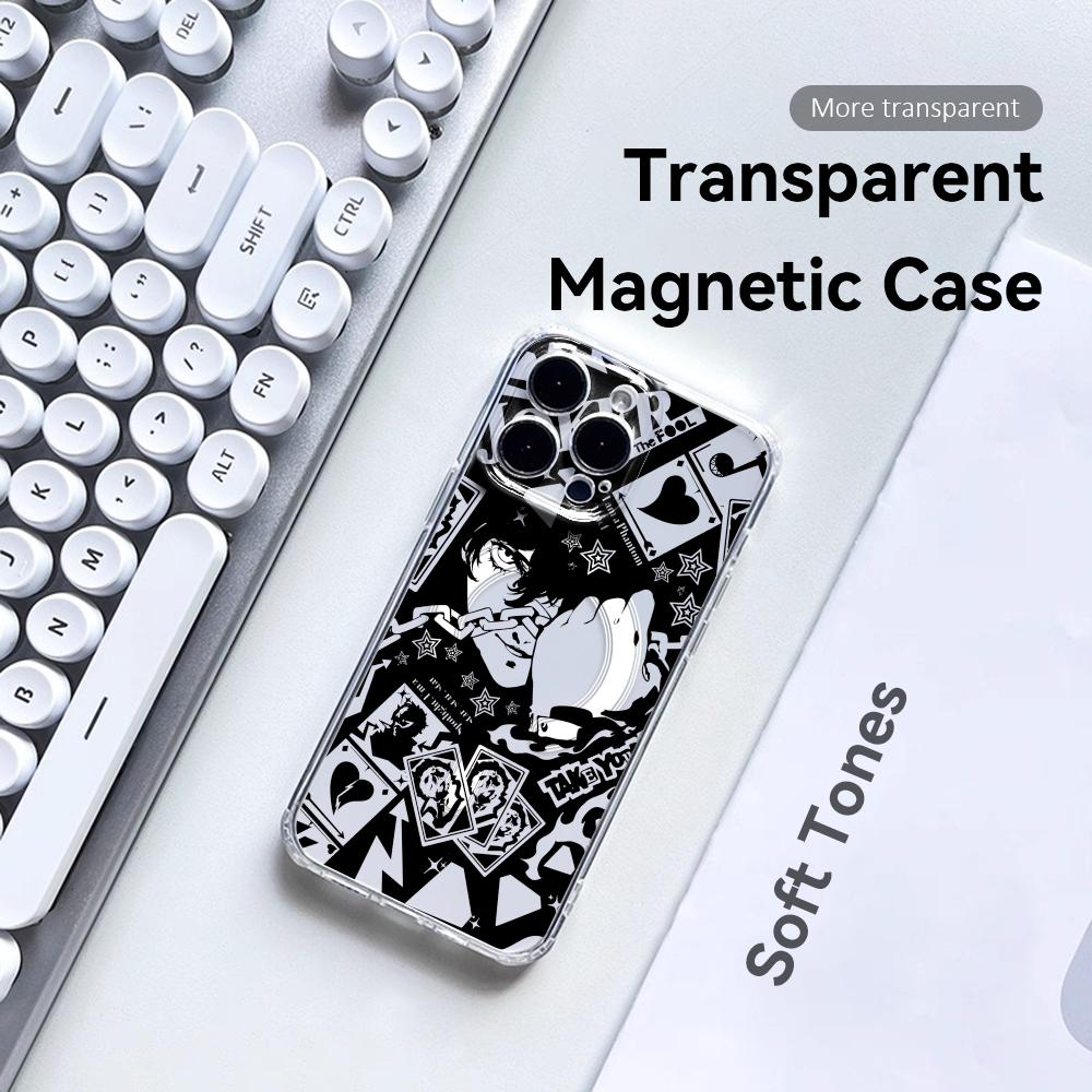Game P-Persona 5 Phone Case Ma - Magnetic Phone Case 评论和价格