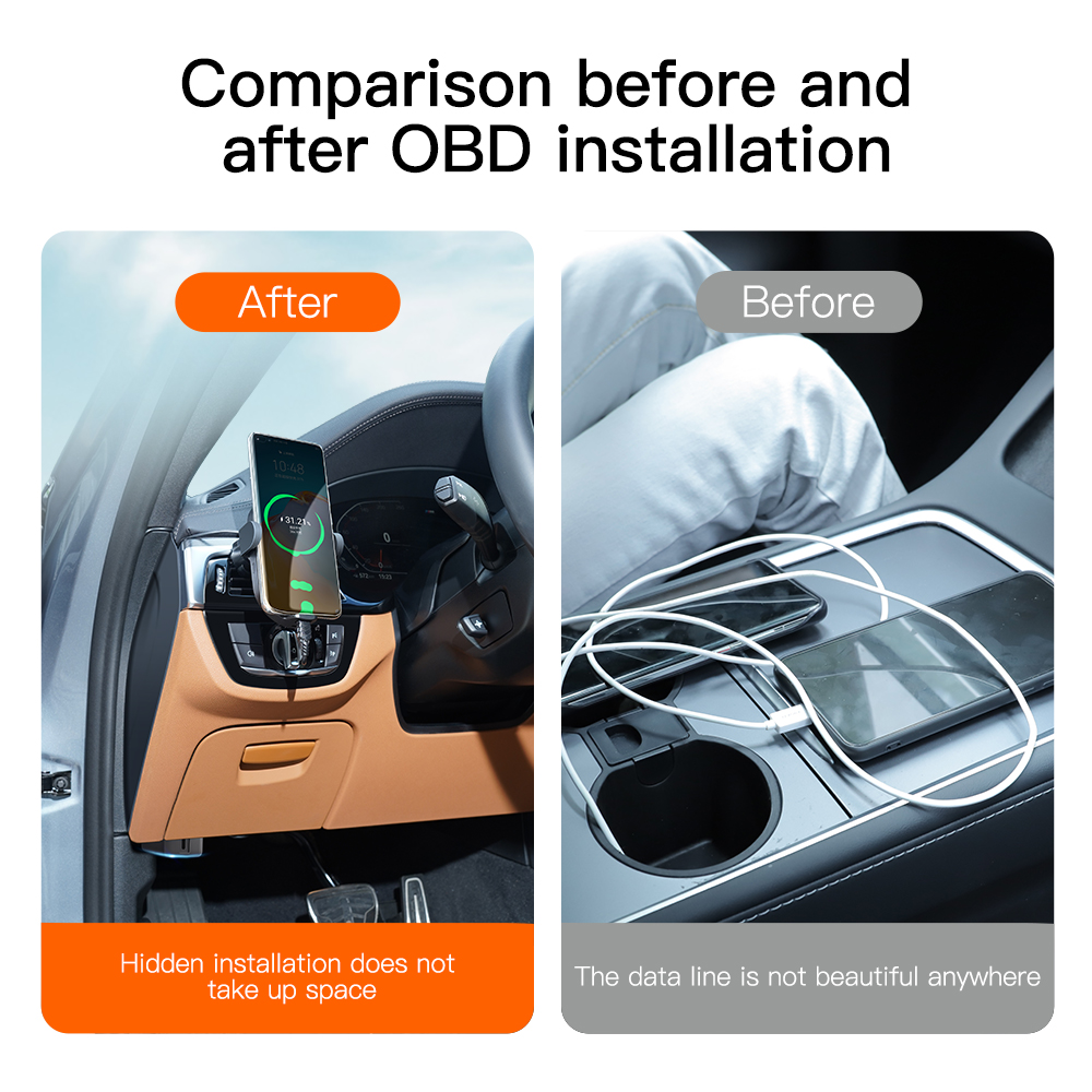 Premium Car OBD Charger Hub fo - Phone Accessories Types 评论和价格
