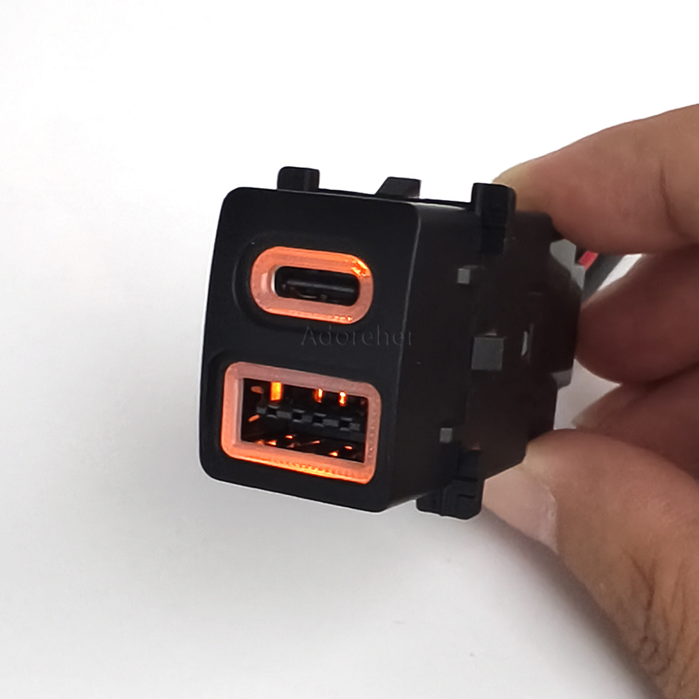 Modified Car USB QC3.0 Type-C  - Phone Accessories Types 评论和价格