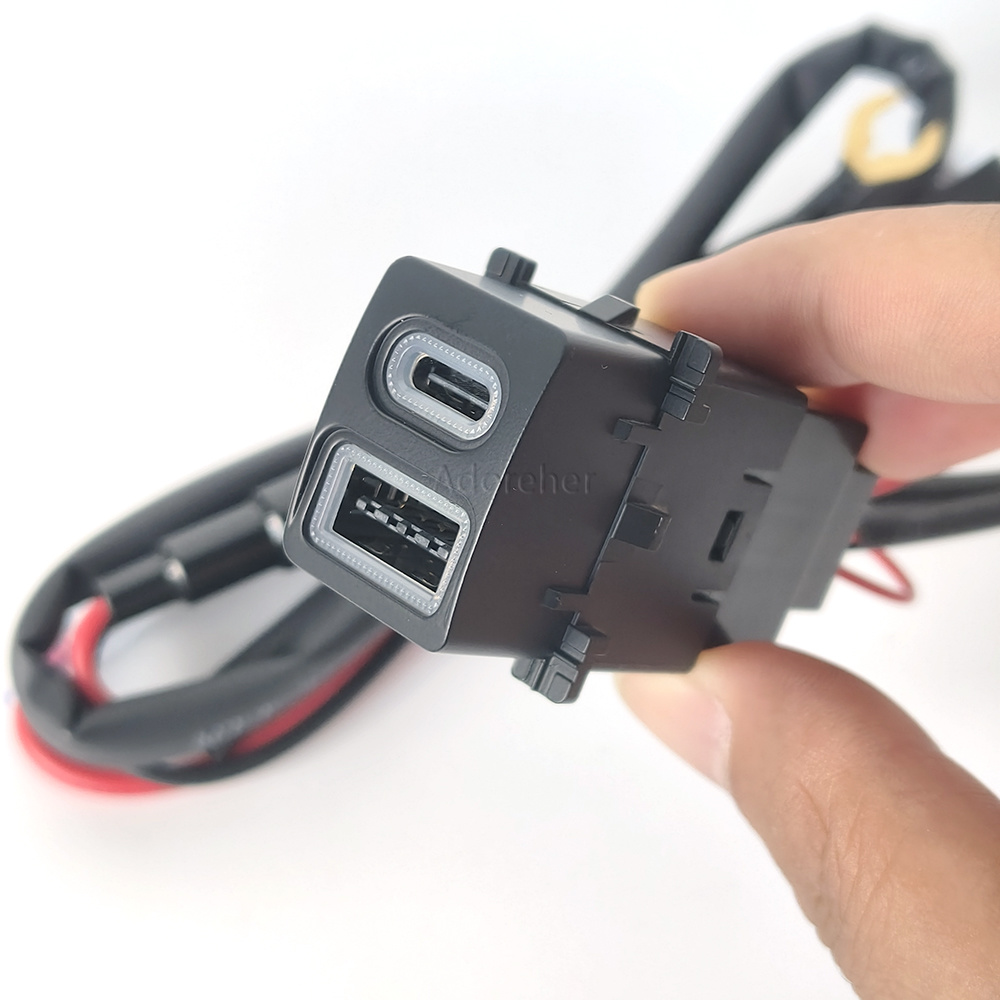 Modified Car USB QC3.0 Type-C  - Phone Accessories Types 评论和价格